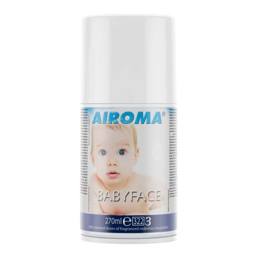 Airoma Air Freshener Refills – Baby Face (12 x 270ml)