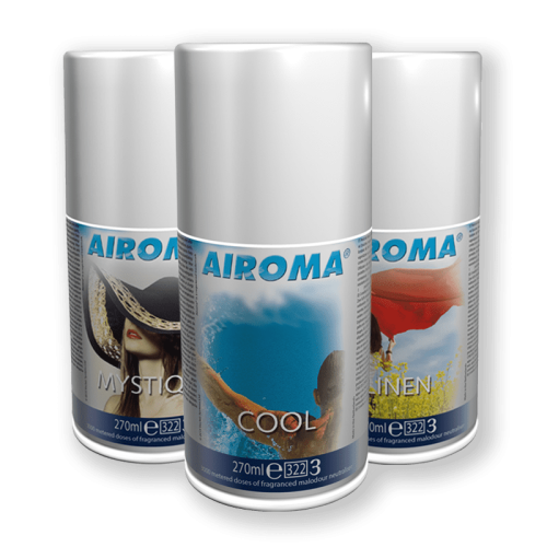 Airoma Air freshener Refills – Mixed Fragrances (12 x 270ml)